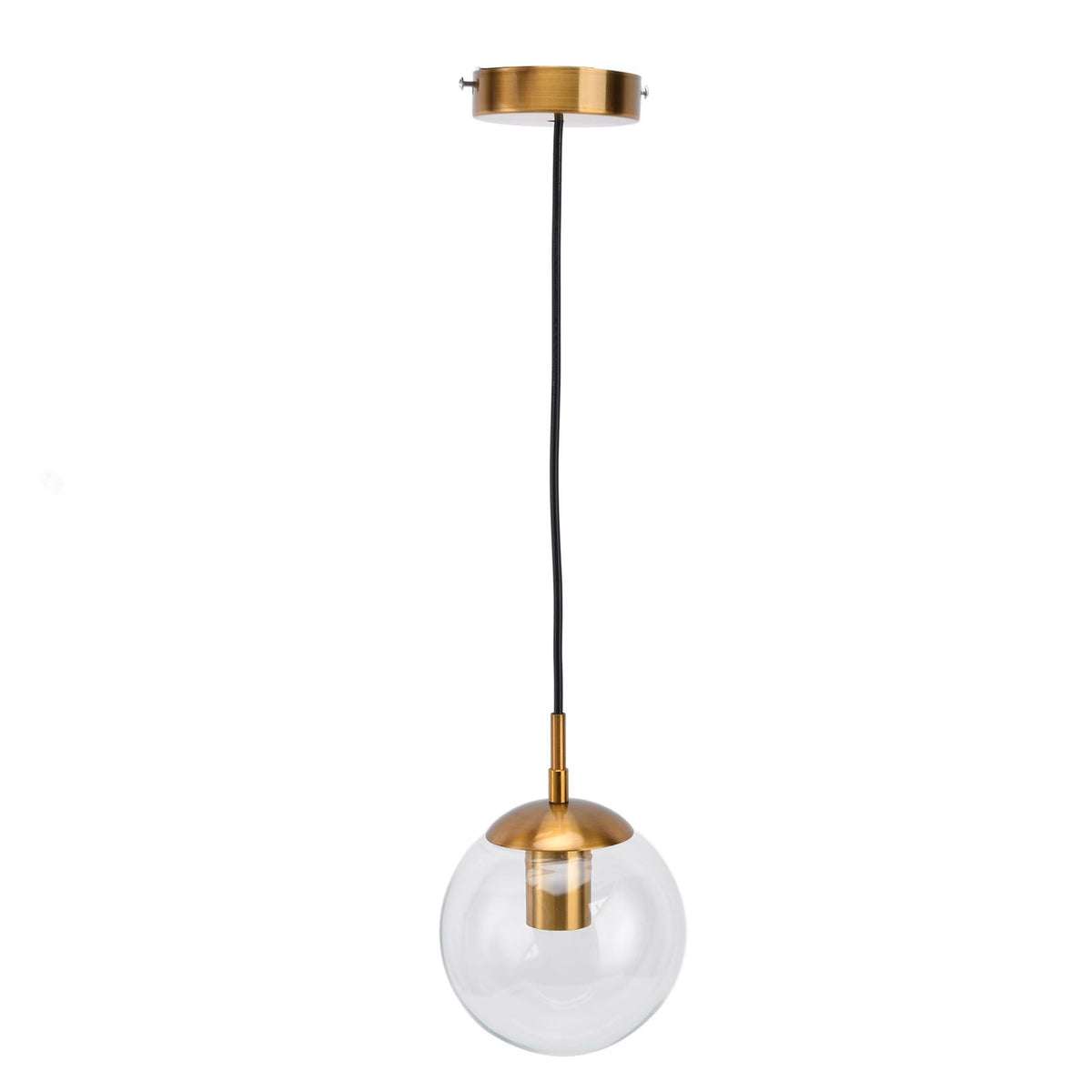 Modern Retro Wall Lamp Decorative Minimalis Glass Ball E27 Wall Light for Living Room Bedroom Study 110‑240V