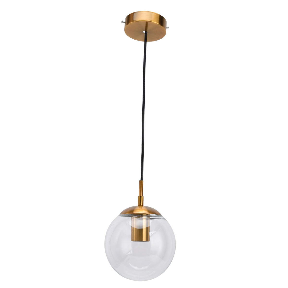 Modern Retro Wall Lamp Decorative Minimalis Glass Ball E27 Wall Light for Living Room Bedroom Study 110‑240V