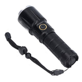 Rechargeable Flashlights USB Charging 5 Levels IPX4 Waterproof Wide Illumination Range Handheld Flashlight for Home - Side View