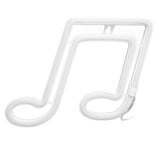 LED Neon Light Music Note Neon Night Light Concert Wall Lamp Party Wall Hanging Neon LampPink Light
