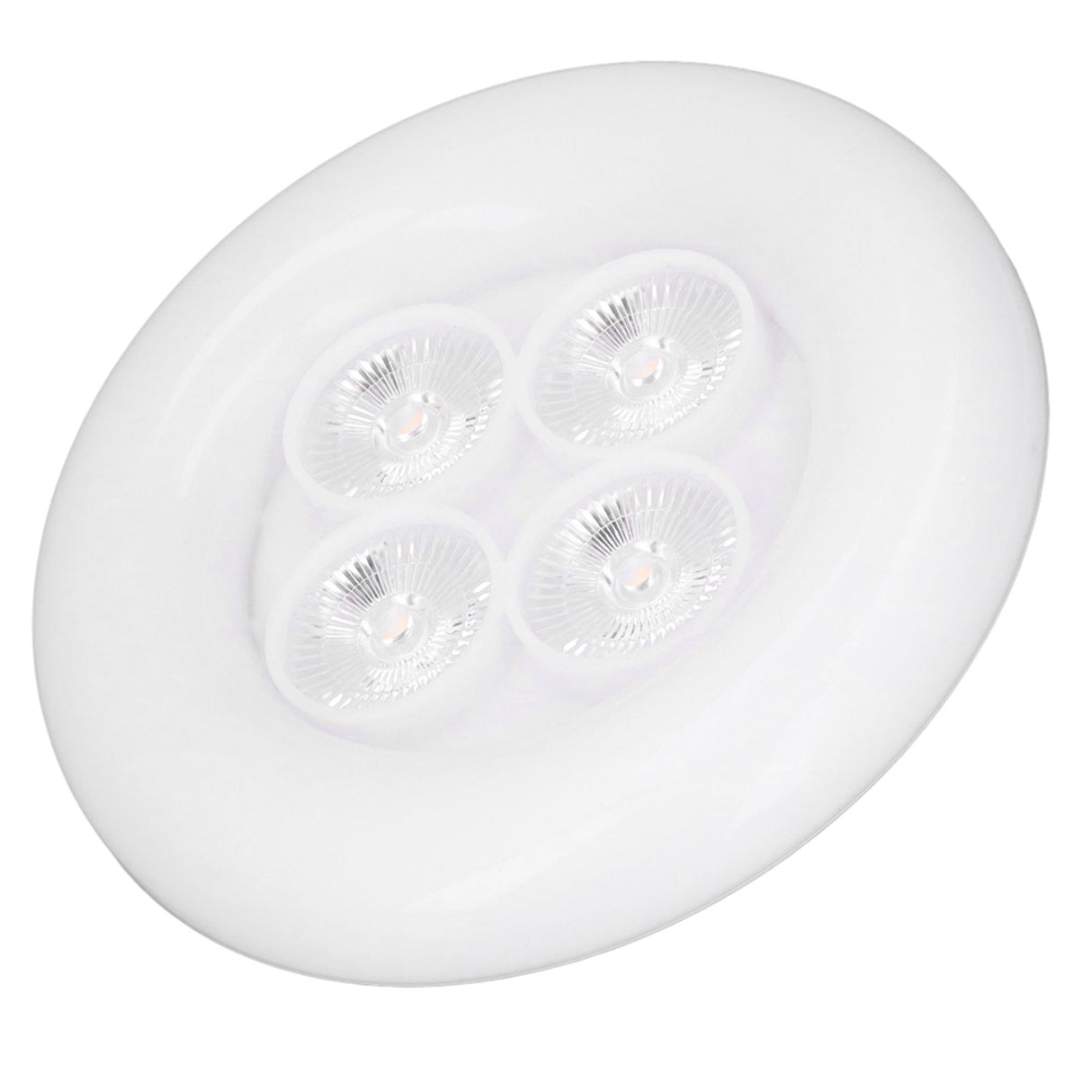 E27 LED Ceiling Light 38W Garage Lamp RGB Energy Saving 3 Mode Bedroom Light 165V‑265V