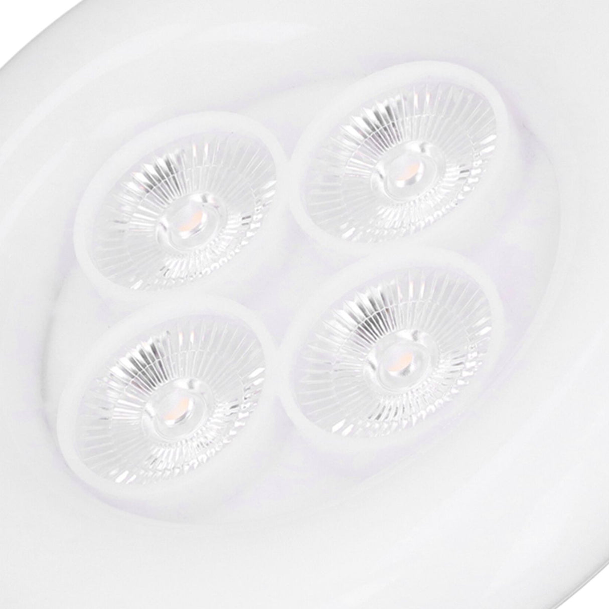 E27 LED Ceiling Light 38W Garage Lamp RGB Energy Saving 3 Mode Bedroom Light 165V‑265V
