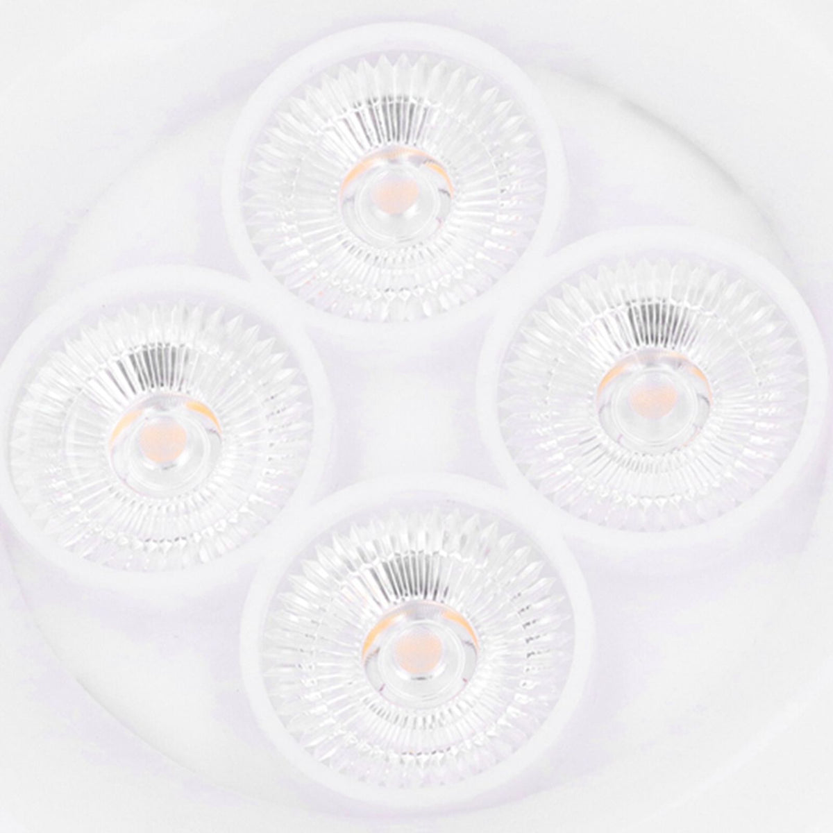 E27 LED Ceiling Light 38W Garage Lamp RGB Energy Saving 3 Mode Bedroom Light 165V‑265V