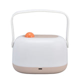 Nursery Night Light LED 3000K Color Temperature Warm White Portable Easy Rechargeable Stepless Dimming Night Light Lamp - 45-Degree Angle