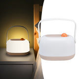 Nursery Night Light LED 3000K Color Temperature Warm White Portable Easy Rechargeable Stepless Dimming Night Light Lamp