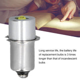 LED Bulb High Brightness White Light 3V 3W Long Service Life Flashlight Replacement Bulb