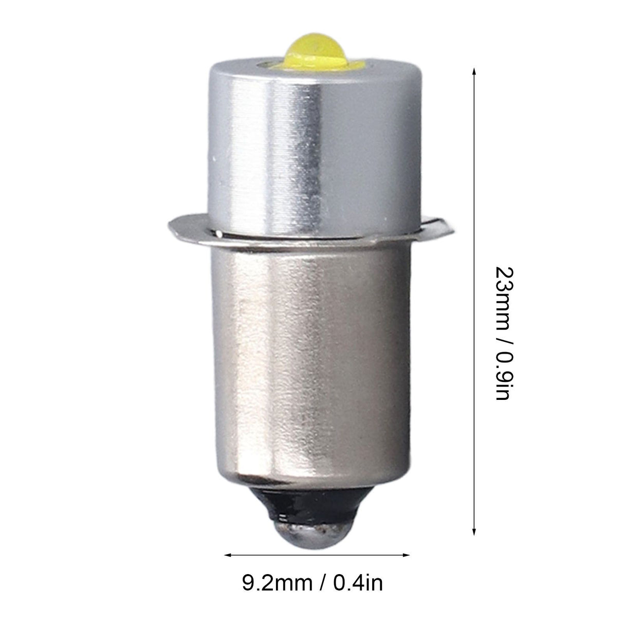 LED Bulb High Brightness White Light 4.5V 3W Long Service Life Flashlight Replacement Bulb