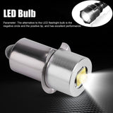 LED Bulb High Brightness White Light 4.5V 3W Long Service Life Flashlight Replacement Bulb - Extra Image