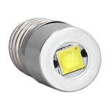 LED Flashlight Bulbs High Brightness 3W Stable Light Low Power Handheld LED Replacement Bulbs for Bicycle Headlight - Rear View