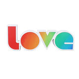 Love Letter Night Light Hangable Decorative Desktop LED Neon Lamp for Wedding Party BedroomGradients - Front View