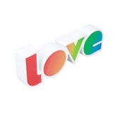 Love Letter Night Light Hangable Decorative Desktop LED Neon Lamp for Wedding Party BedroomGradients - Close-Up Angle