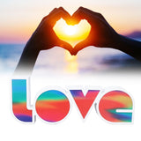 Love Letter Night Light Hangable Decorative Desktop LED Neon Lamp for Wedding Party BedroomRendering