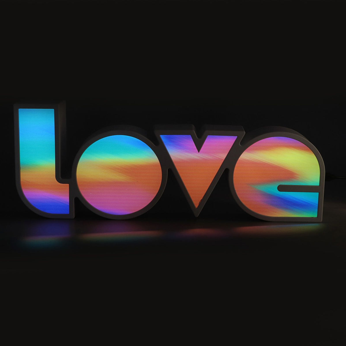 Love Letter Night Light Hangable Decorative Desktop LED Neon Lamp for Wedding Party BedroomRendering