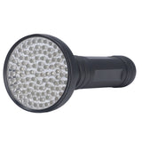 UV Flashlight Waterproof Safe Reliable Black Fluorescent Detection Supplies for Banknote Verification Stain Detection - Side View