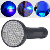 UV Flashlight Waterproof Safe Reliable Black Fluorescent Detection Supplies for Banknote Verification Stain Detection - Extra Image