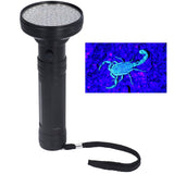UV Flashlight Waterproof Safe Reliable Black Fluorescent Detection Supplies for Banknote Verification Stain Detection