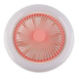 Ceiling Fan Light Small E27 30W Silent Adjustable LED Fan Lamp for Kids Room Bedroom 85‑265V
