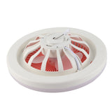 Ceiling Fan Light Small E27 30W Silent Adjustable LED Fan Lamp for Kids Room Bedroom 85‑265V - Close-Up Angle