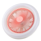 Ceiling Fan Light Small E27 30W Silent Adjustable LED Fan Lamp for Kids Room Bedroom 85‑265V