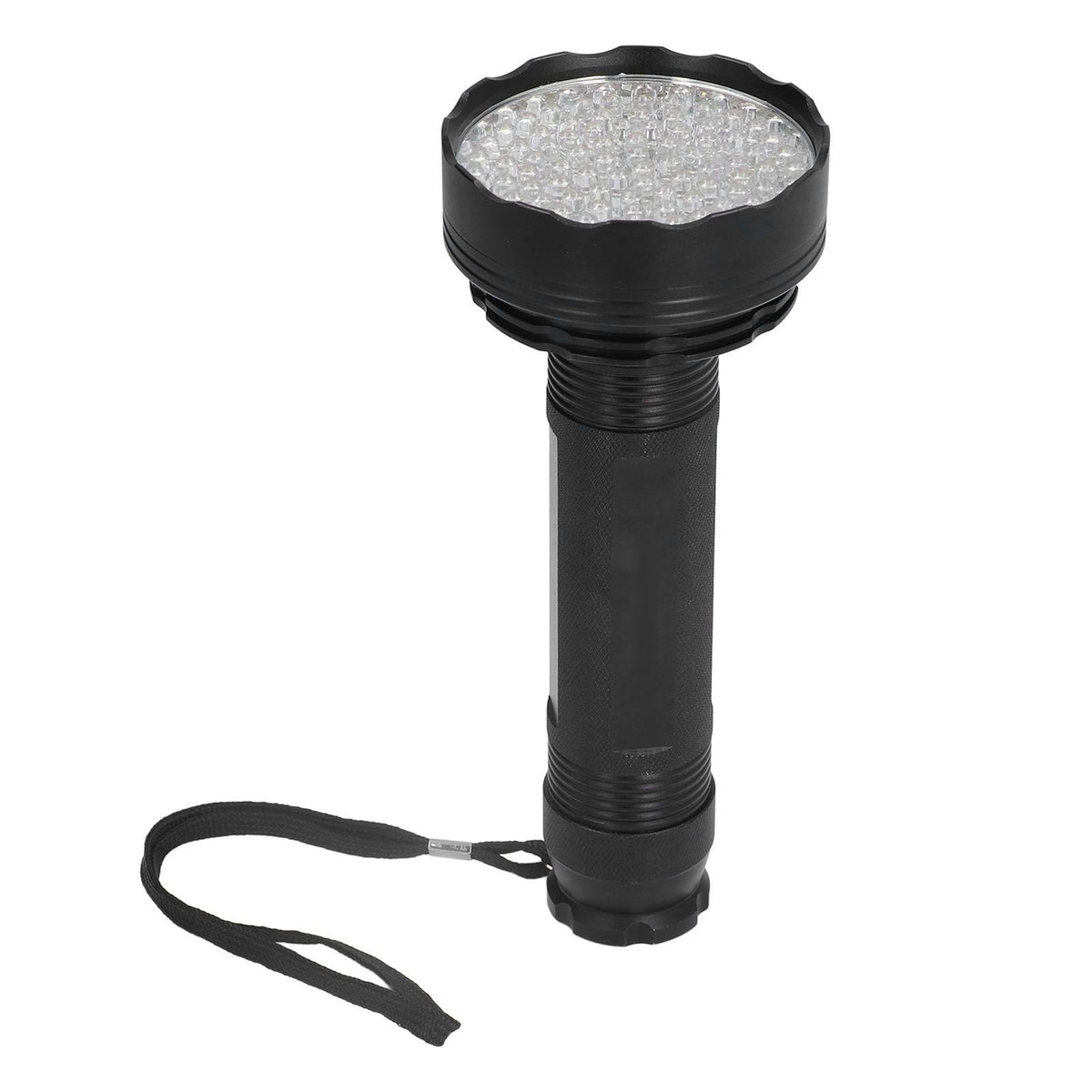UV Flashlight 100 LED Beads 395nm Easy Use Excellent Performance Anti Slip Treatment Fluorescent Detection Supplies