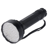 UV Flashlight 100 LED Beads 395nm Easy Use Excellent Performance Anti Slip Treatment Fluorescent Detection Supplies - 45-Degree Angle