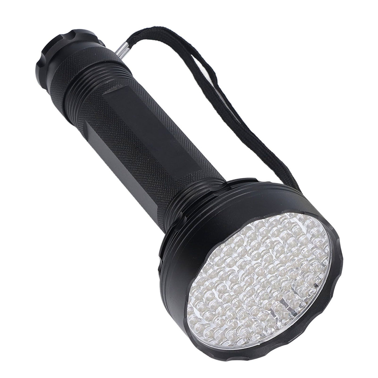 UV Flashlight 100 LED Beads 395nm Easy Use Excellent Performance Anti Slip Treatment Fluorescent Detection Supplies