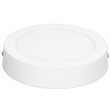 LED Ceiling Light 12W High Brightness Soft Light Ultra Thin 6500K White Light Surfaces Mounted Lighting Fixture 85‑265V - Top-Down View