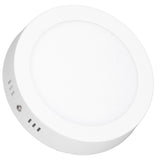 LED Ceiling Light 12W High Brightness Soft Light Ultra Thin 6500K White Light Surfaces Mounted Lighting Fixture 85‑265V - Low Angle