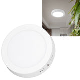 LED Ceiling Light 12W High Brightness Soft Light Ultra Thin 6500K White Light Surfaces Mounted Lighting Fixture 85‑265V