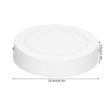 LED Ceiling Light 12W High Brightness Soft Light Ultra Thin 6500K White Light Surfaces Mounted Lighting Fixture 85‑265V