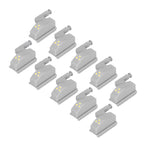 10pcs LED Cabinet Inner Hinge Sensor Light Bedroom Closet Wardrobe Cupboard Night Light