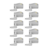 10pcs LED Cabinet Inner Hinge Sensor Light Bedroom Closet Wardrobe Cupboard Night Light