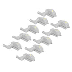 10pcs LED Cabinet Inner Hinge Sensor Light Bedroom Closet Wardrobe Cupboard Night Light