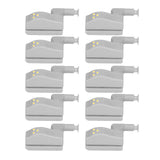 10pcs LED Cabinet Inner Hinge Sensor Light Bedroom Closet Wardrobe Cupboard Night Light - Rear View