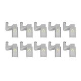 10pcs LED Cabinet Inner Hinge Sensor Light Bedroom Closet Wardrobe Cupboard Night Light