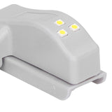 10pcs LED Cabinet Inner Hinge Sensor Light Bedroom Closet Wardrobe Cupboard Night Light - Extra Image