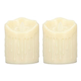 2pcs Flameless Candles Lamp Simulation LED Candle Light for Dating Wedding Proposal