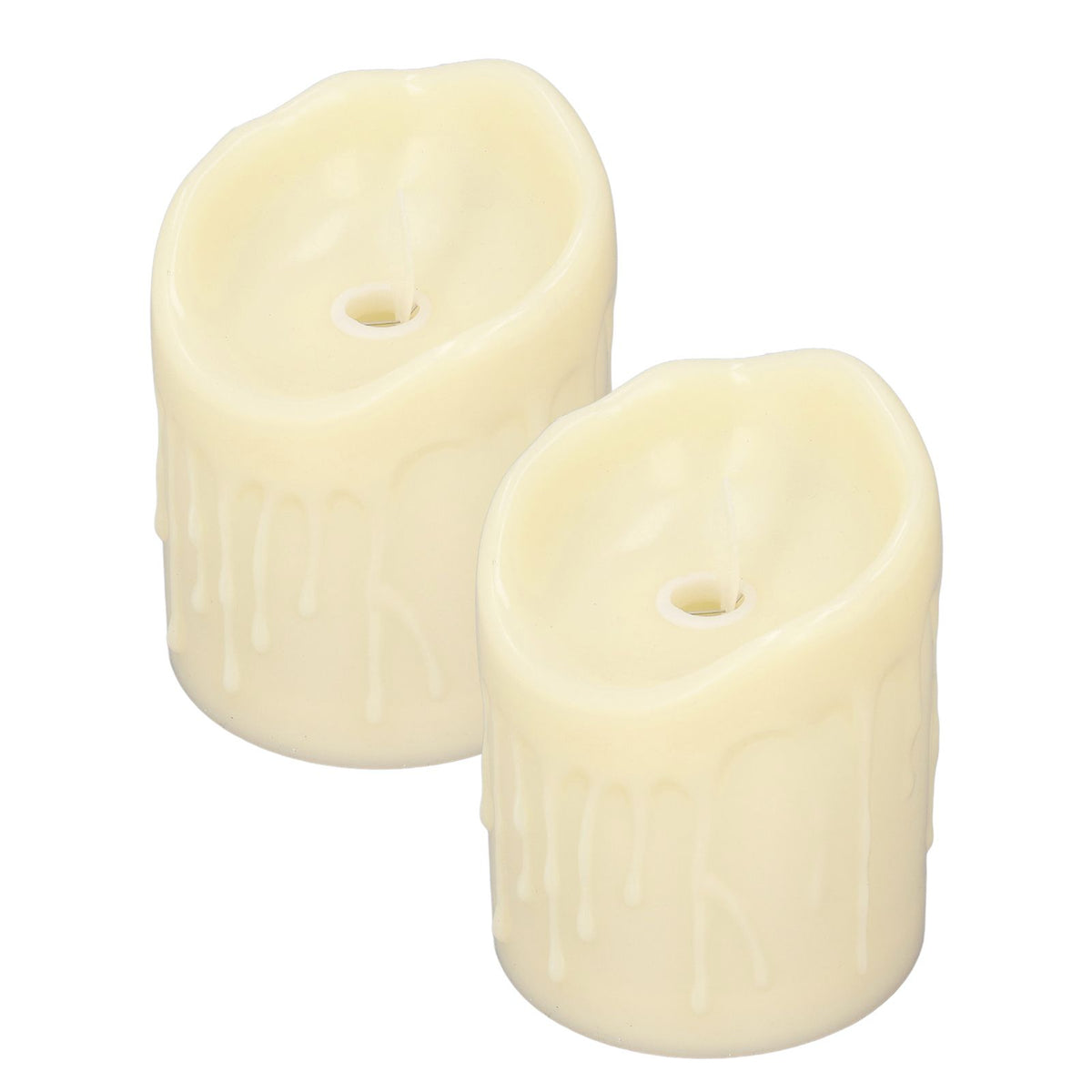 2pcs Flameless Candles Lamp Simulation LED Candle Light for Dating Wedding Proposal