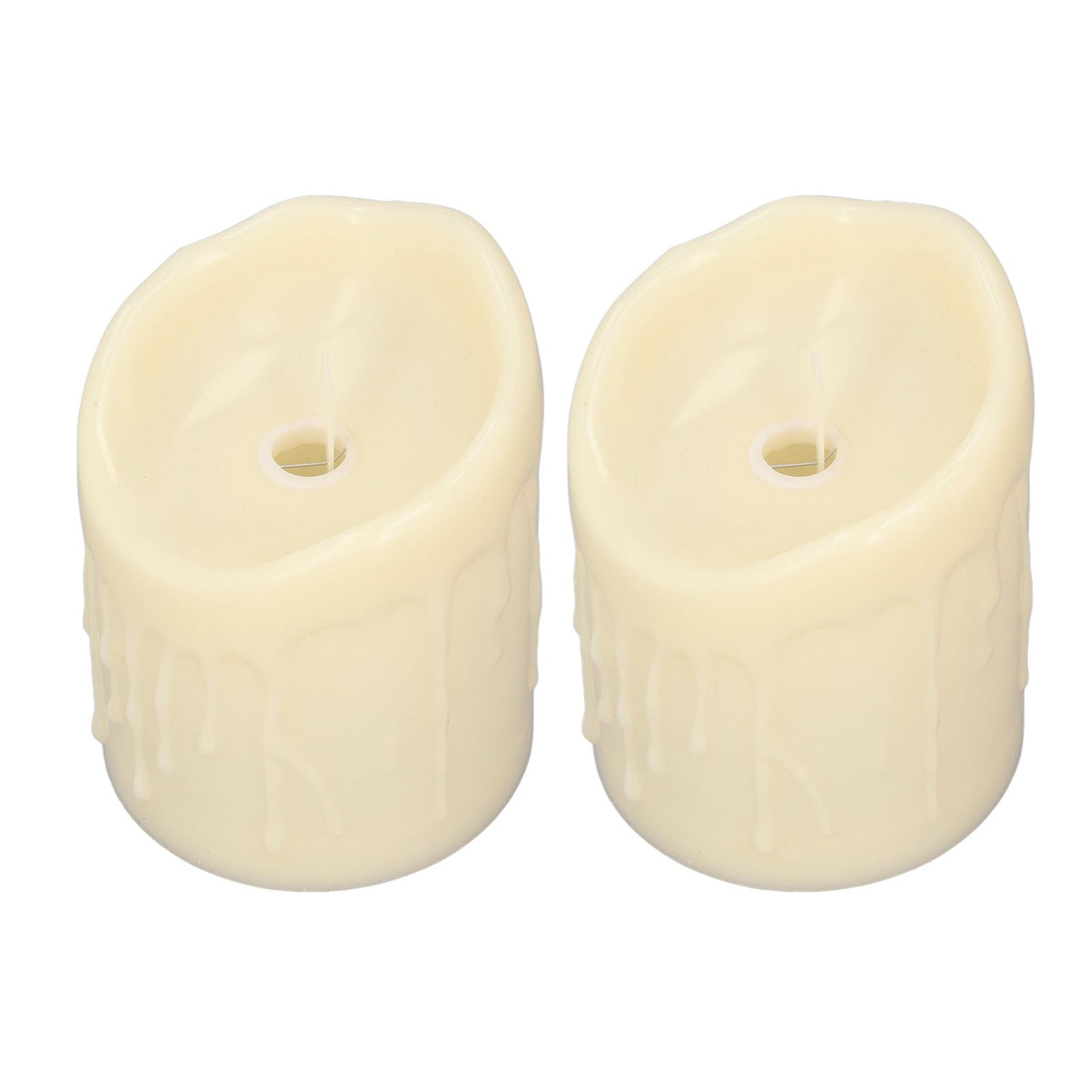 2pcs Flameless Candles Lamp Simulation LED Candle Light for Dating Wedding Proposal