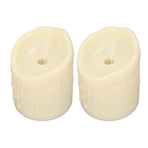 2pcs Flameless Candles Lamp Simulation LED Candle Light for Dating Wedding Proposal