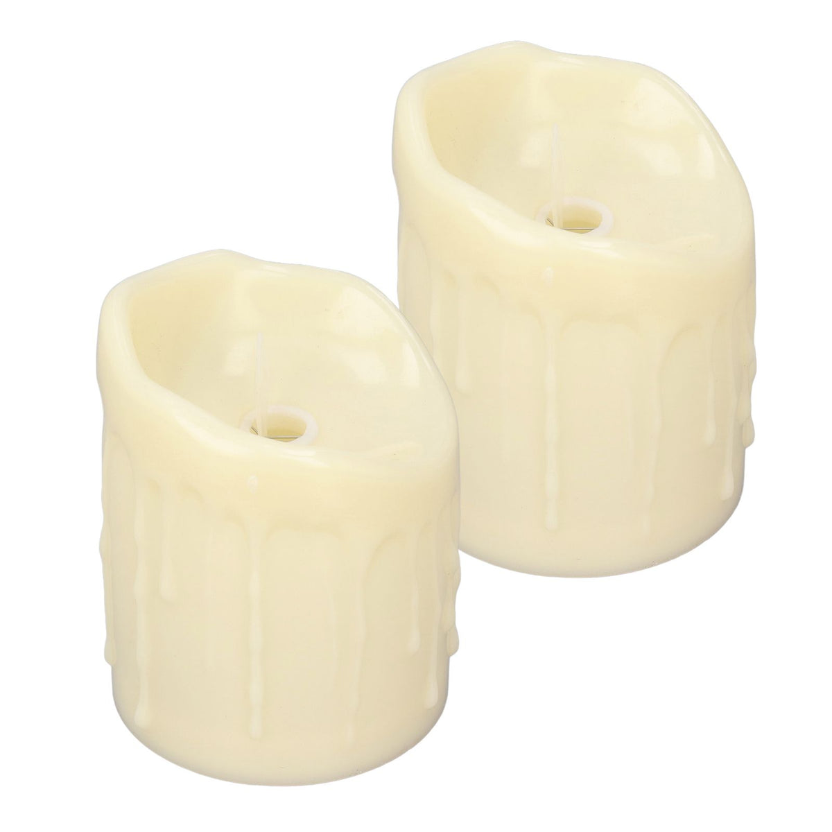 2pcs Flameless Candles Lamp Simulation LED Candle Light for Dating Wedding Proposal