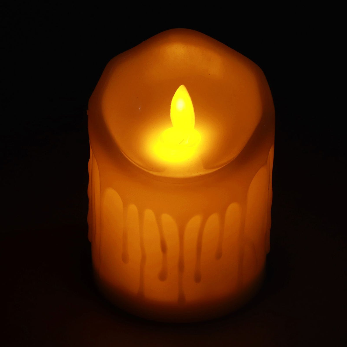 2pcs Flameless Candles Lamp Simulation LED Candle Light for Dating Wedding Proposal