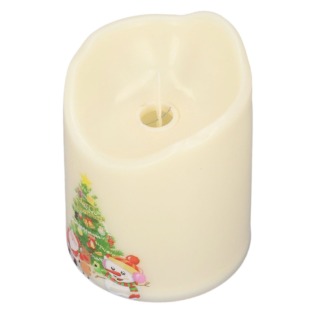 LED Candle Light Battery Powered Flameless Simulation Christmas Decoration Lamp BZ2863‑W‑2