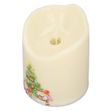 LED Candle Light Battery Powered Flameless Simulation Christmas Decoration Lamp BZ2863‑W‑2 - Extra Image