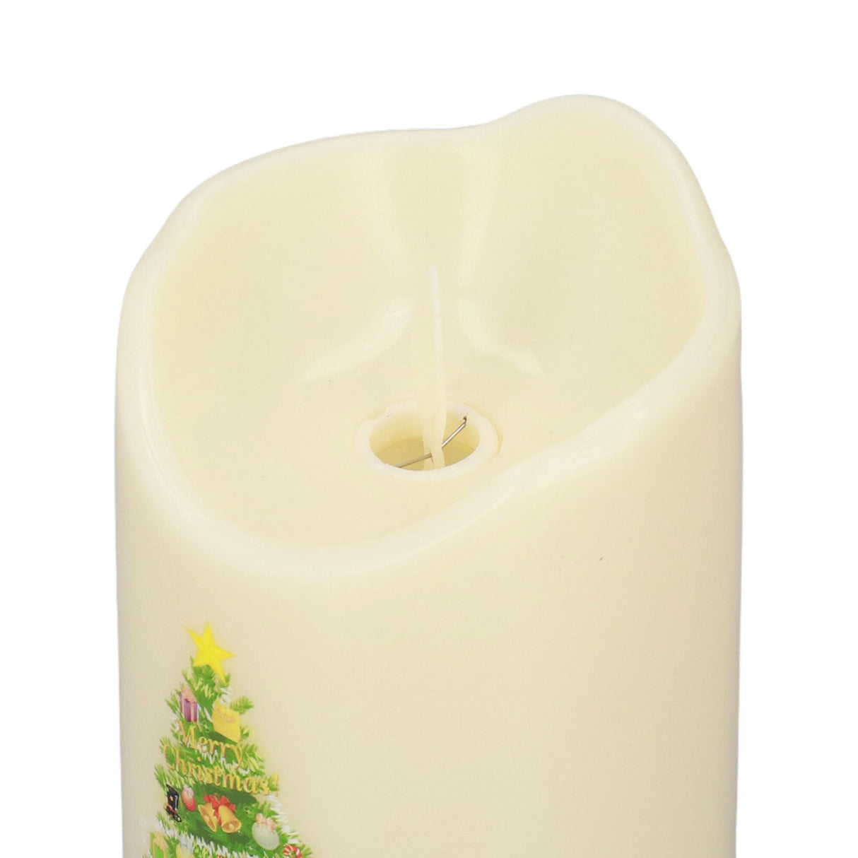 LED Candle Light Battery Powered Flameless Simulation Christmas Decoration Lamp BZ2863‑W‑2