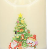 LED Candle Light Battery Powered Flameless Simulation Christmas Decoration Lamp BZ2863‑W‑2 - Extra Image