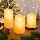 Flameless Candle LED Candlestick Electric Light Home Decoration for Party WeddingLarge
