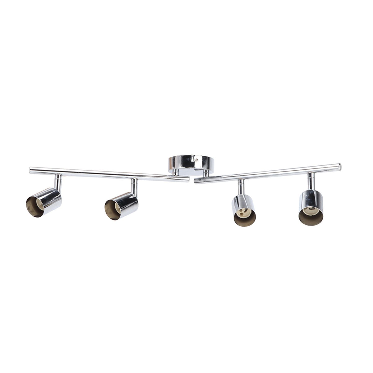 Lamp Holder 4 Head Adjustable Flexible Rotation GU10 Light Holder for Bedrooms Living Rooms Restaurants Offices 85V to 265V