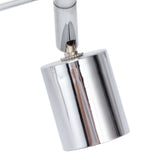 Lamp Holder 4 Head Adjustable Flexible Rotation GU10 Light Holder for Bedrooms Living Rooms Restaurants Offices 85V to 265V