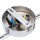 Lamp Holder 4 Head Adjustable Flexible Rotation GU10 Light Holder for Bedrooms Living Rooms Restaurants Offices 85V to 265V